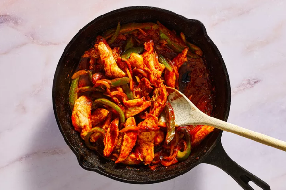 how to make chicken fajitas with fajita seasoning