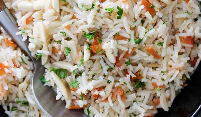 How to MaRice Pilaf with Leftover Rice