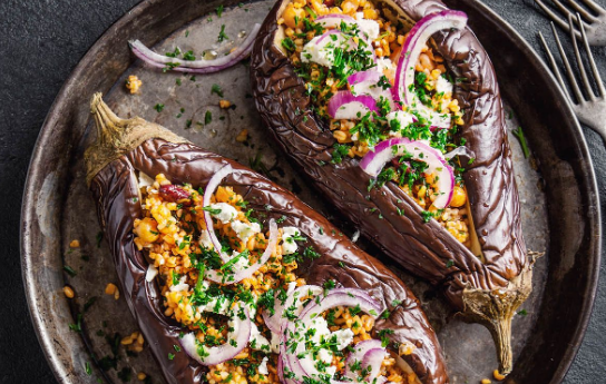 how to roast whole eggplant in the oven