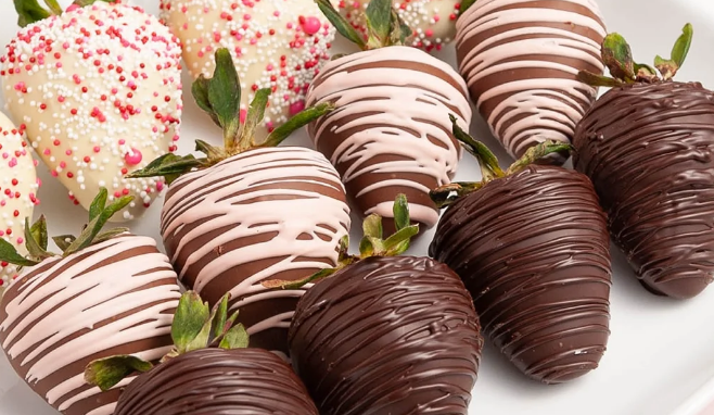 How to Make Frozen Chocolate Covered Strawberries